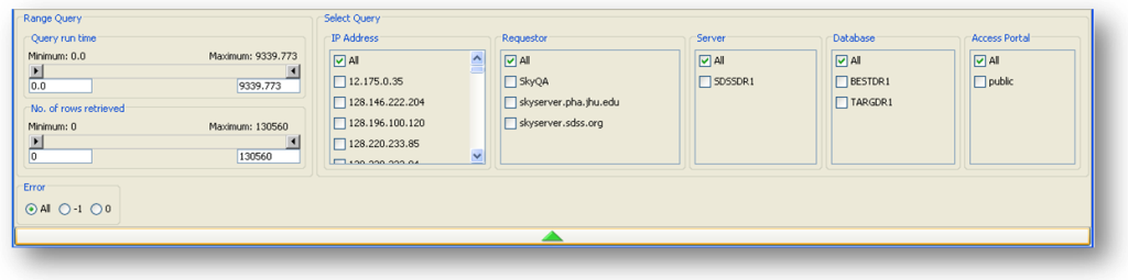 illustration of dynamic query
    menu